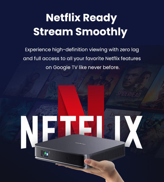 Dangbei Atom mini laser projector with Netflix