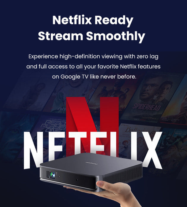 Dangbei Atom mini laser projector with Netflix