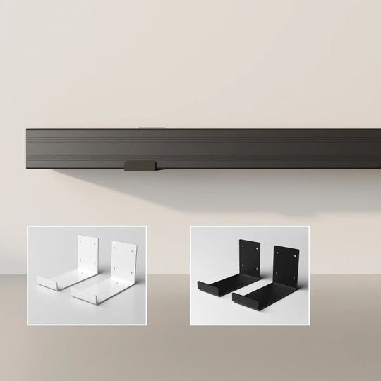 WUPRO Cinema Wall Brackets For LeApex Floor Rising Screen（Including 2 Bracket)