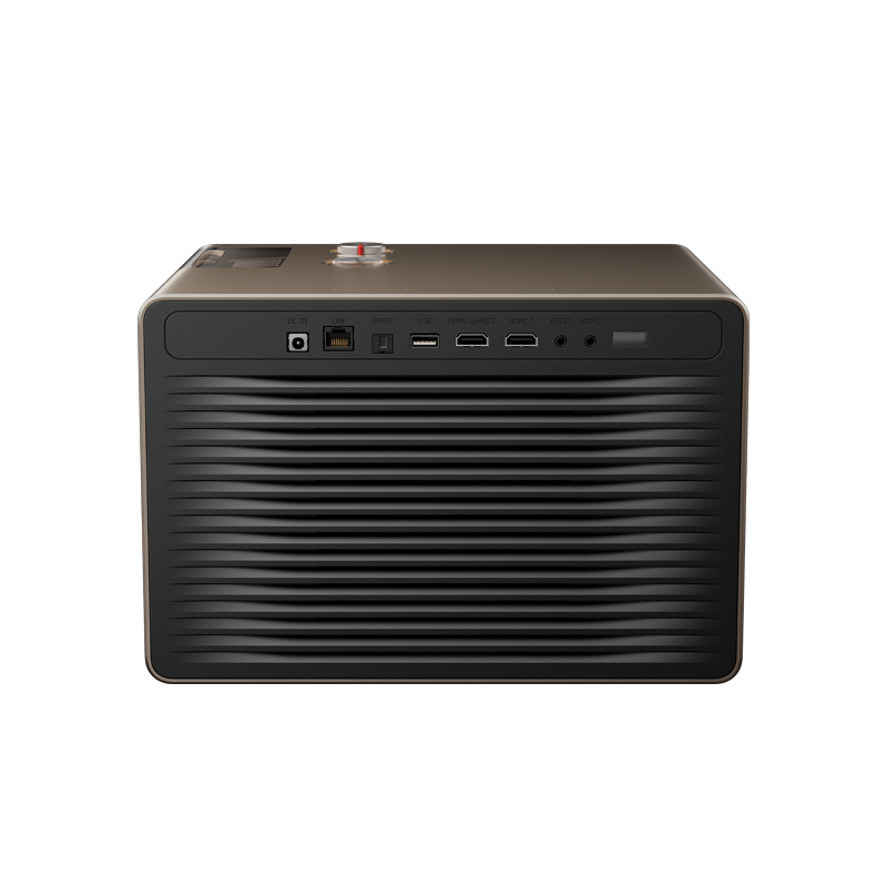 Rear view of the Vidda C5 Master 6800 CIVA lumens ultra-bright tri-color laser 4K projector