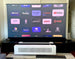 WUPRO Cinema Eterna Series premium solid wood smart laser TV cabinet with UST floor rising screen real-life photo