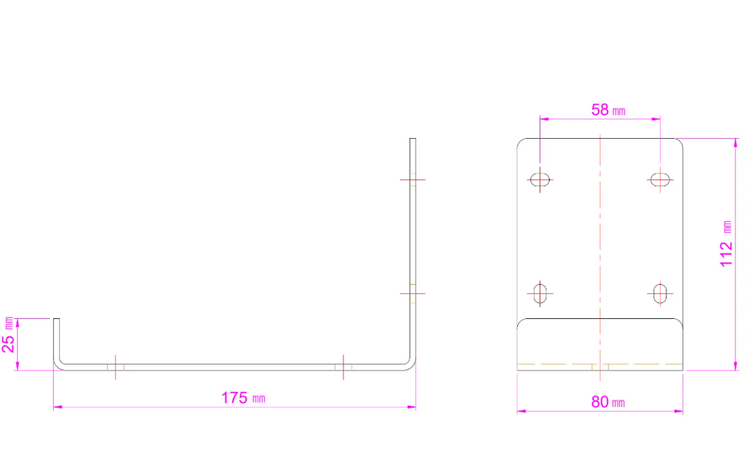 WUPRO LeApex CBSP ALR CLR Floor rising screen Wall Mounting: Install wall mount accessories size