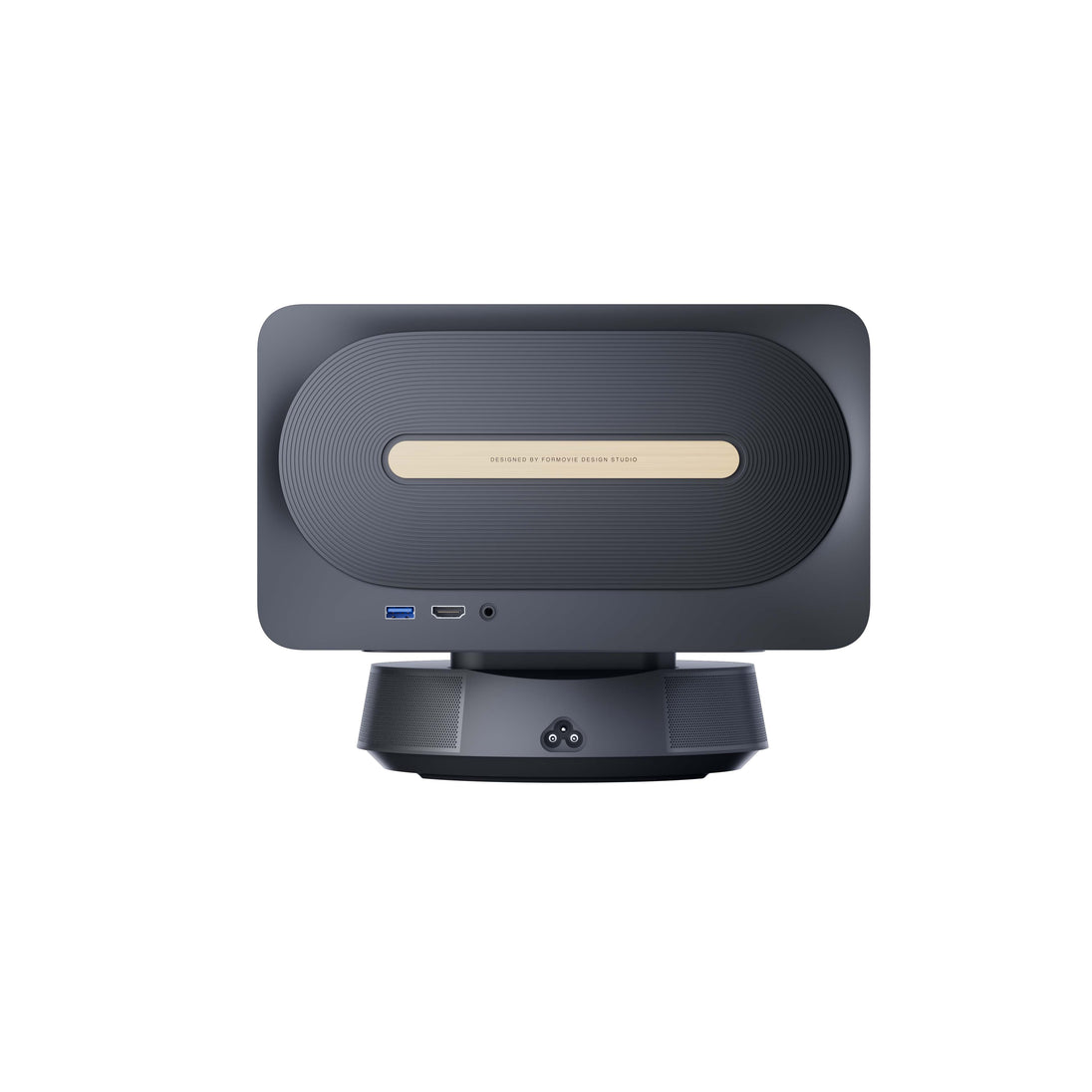 Xming V1 ultra True 4k projector Back side