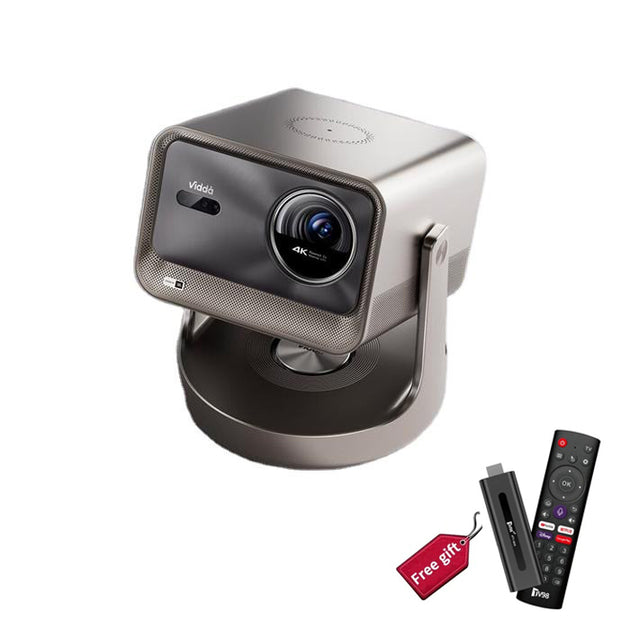 Hisense  vidda C2 ultra laser projector  and get Android TV stick 
