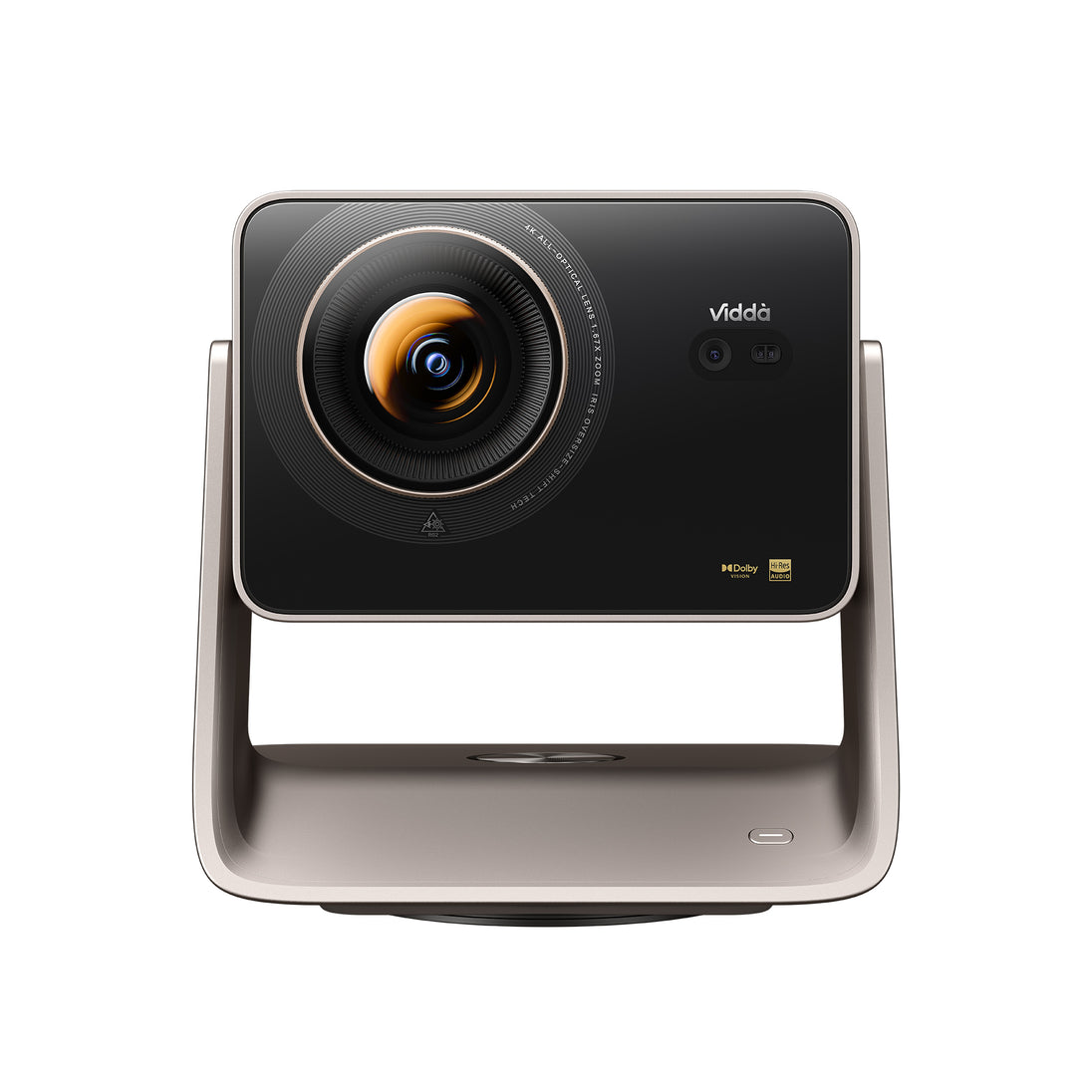 Vidda C5 Ultra 4K Tri-Color Laser Projector Front View