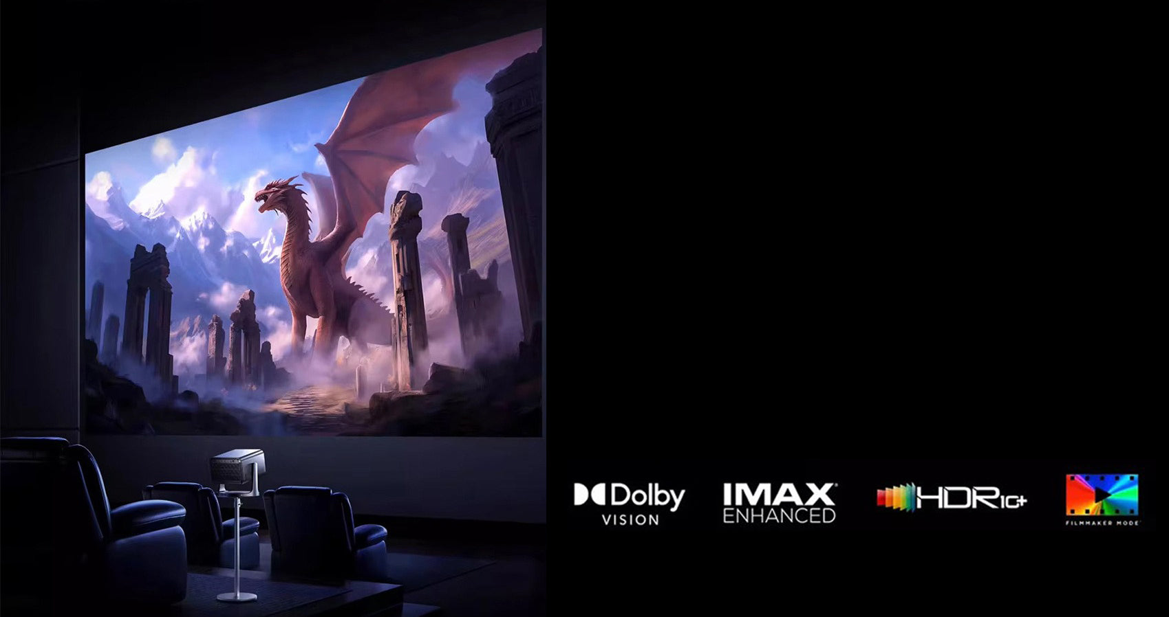 Vidda C3 Pro Tri-color 4K Laser Projector, Dolby Vision, IMAX Enhanced, HDR10+