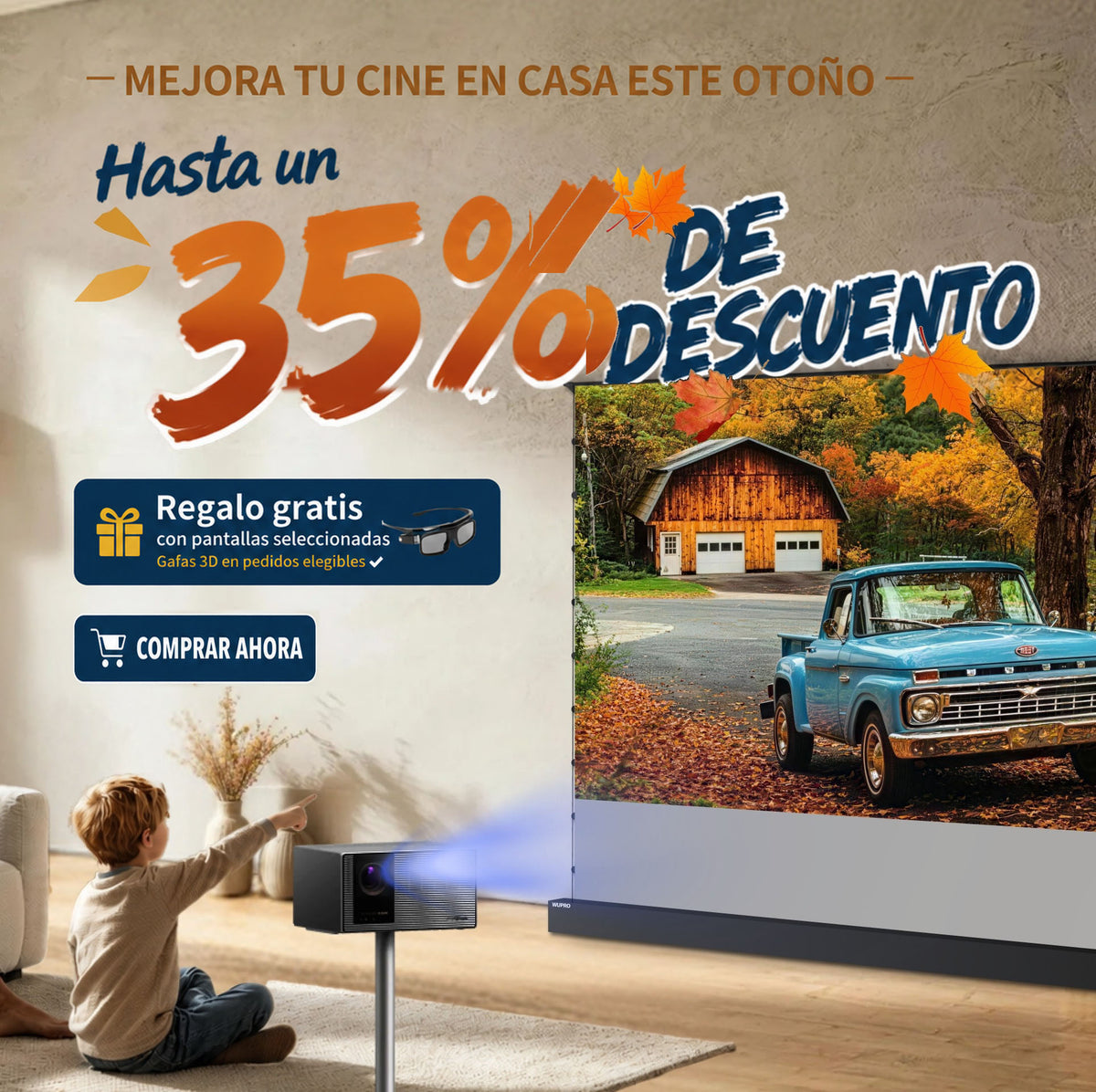 Rebajas de otoño de WUPRO BUY con hasta un 35 % de descuento