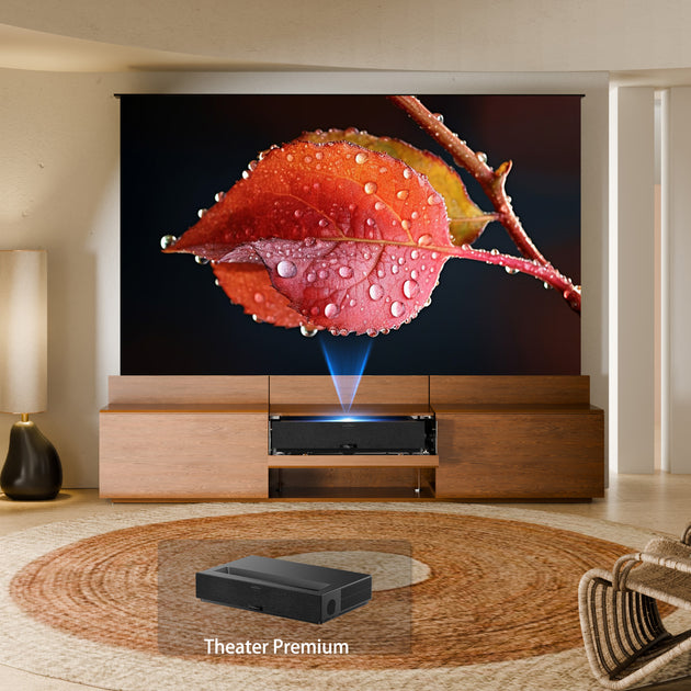 WUPRO Black Friday Bundle: Formovie Theater Premium + WUPRO DR-500 Fully Concealed Solid Wood Smart Laser TV Cabinet — Save up to €2,500.